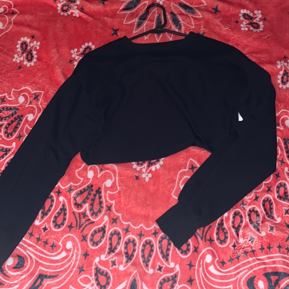 Super crop sweatshirt